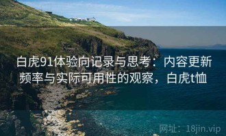 白虎91体验向记录与思考：内容更新频率与实际可用性的观察，白虎t恤