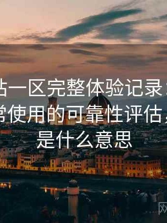 白虎网站一区完整体验记录：稳定访问与日常使用的可靠性评估，白虎区是什么意思
