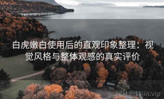 白虎嫩白使用后的直观印象整理：视觉风格与整体观感的真实评价
