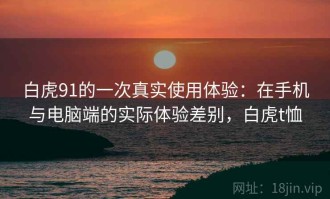 白虎91的一次真实使用体验：在手机与电脑端的实际体验差别，白虎t恤