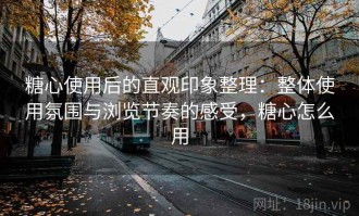 糖心使用后的直观印象整理：整体使用氛围与浏览节奏的感受，糖心怎么用