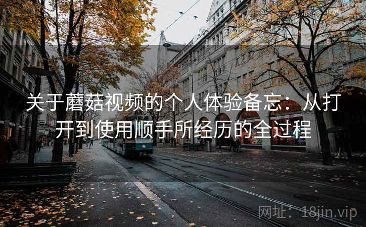 关于蘑菇视频的个人体验备忘：从打开到使用顺手所经历的全过程
