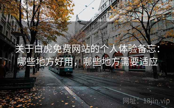 关于白虎免费网站的个人体验备忘：哪些地方好用，哪些地方需要适应