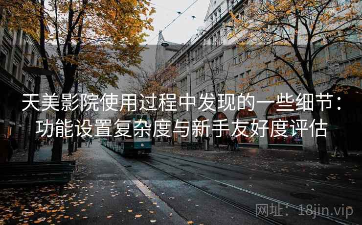 天美影院使用过程中发现的一些细节:功能设置复杂度与新手友好度评估 天美影院使用过程中发现的一些细节:功能设置复杂度与新手友好度评估